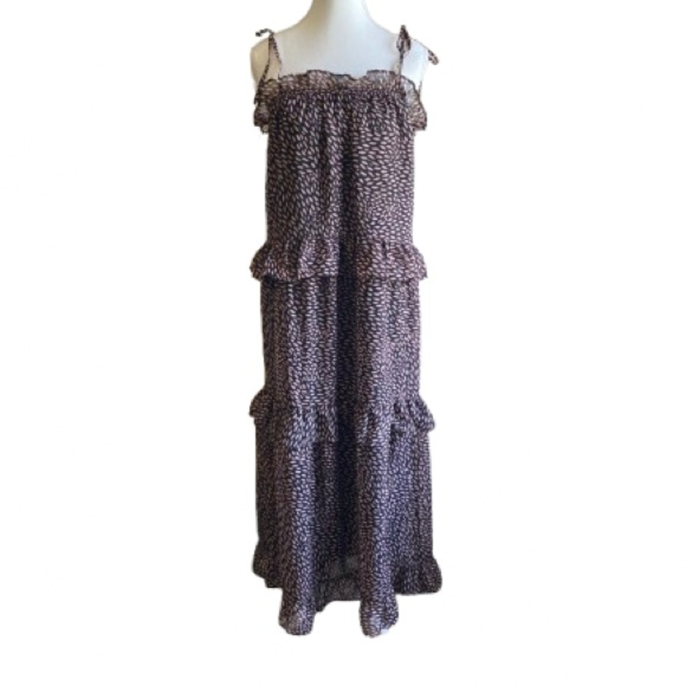 Who What Wear Brown Maxi Dress
